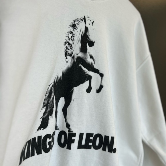 Kings of Leon L official merch unisex oversized L 2 sided sweatshirt EUC - Picture 6 of 12